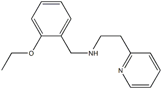 [(2-ethoxyphenyl)methyl][2-(pyridin-2-yl)ethyl]amine Structure