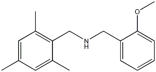 [(2-methoxyphenyl)methyl][(2,4,6-trimethylphenyl)methyl]amine Structure