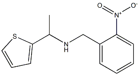 [(2-nitrophenyl)methyl][1-(thiophen-2-yl)ethyl]amine Structure