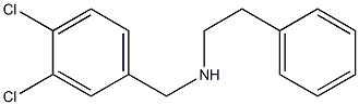 [(3,4-dichlorophenyl)methyl](2-phenylethyl)amine Structure