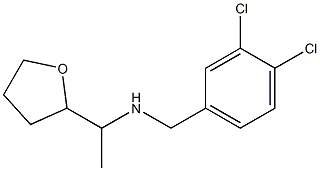 [(3,4-dichlorophenyl)methyl][1-(oxolan-2-yl)ethyl]amine Structure