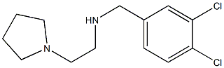 [(3,4-dichlorophenyl)methyl][2-(pyrrolidin-1-yl)ethyl]amine 구조식 이미지