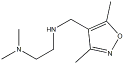 [(3,5-dimethyl-1,2-oxazol-4-yl)methyl][2-(dimethylamino)ethyl]amine Structure