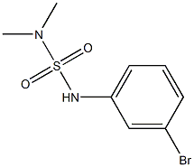 [(3-bromophenyl)sulfamoyl]dimethylamine 구조식 이미지