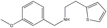 [(3-methoxyphenyl)methyl][2-(thiophen-2-yl)ethyl]amine Structure