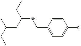 [(4-chlorophenyl)methyl](5-methylheptan-3-yl)amine 구조식 이미지