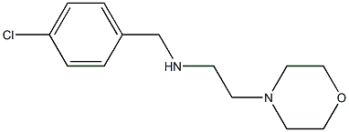 [(4-chlorophenyl)methyl][2-(morpholin-4-yl)ethyl]amine Structure