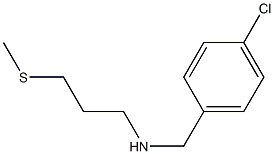 [(4-chlorophenyl)methyl][3-(methylsulfanyl)propyl]amine Structure