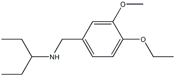 [(4-ethoxy-3-methoxyphenyl)methyl](pentan-3-yl)amine 구조식 이미지