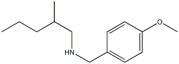 [(4-methoxyphenyl)methyl](2-methylpentyl)amine Structure