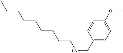 [(4-methoxyphenyl)methyl](nonyl)amine Structure