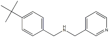 [(4-tert-butylphenyl)methyl](pyridin-3-ylmethyl)amine Structure