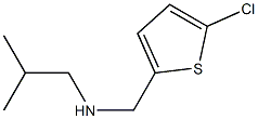 [(5-chlorothiophen-2-yl)methyl](2-methylpropyl)amine 구조식 이미지