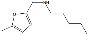 [(5-methylfuran-2-yl)methyl](pentyl)amine Structure