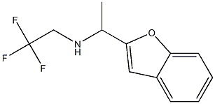 [1-(1-benzofuran-2-yl)ethyl](2,2,2-trifluoroethyl)amine 구조식 이미지