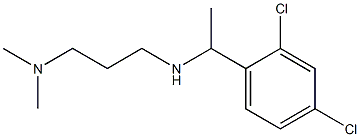 [1-(2,4-dichlorophenyl)ethyl][3-(dimethylamino)propyl]amine Structure