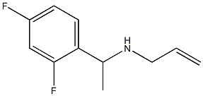 [1-(2,4-difluorophenyl)ethyl](prop-2-en-1-yl)amine Structure