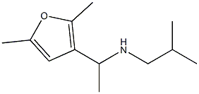 [1-(2,5-dimethylfuran-3-yl)ethyl](2-methylpropyl)amine 구조식 이미지