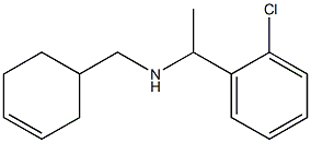 [1-(2-chlorophenyl)ethyl](cyclohex-3-en-1-ylmethyl)amine Structure