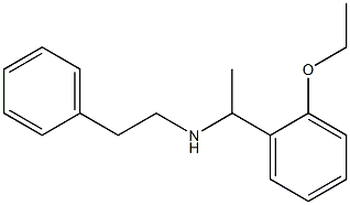 [1-(2-ethoxyphenyl)ethyl](2-phenylethyl)amine 구조식 이미지