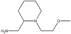 [1-(2-methoxyethyl)piperidin-2-yl]methanamine 구조식 이미지