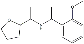 [1-(2-methoxyphenyl)ethyl][1-(oxolan-2-yl)ethyl]amine 구조식 이미지