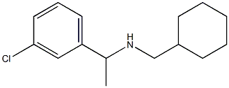 [1-(3-chlorophenyl)ethyl](cyclohexylmethyl)amine 구조식 이미지