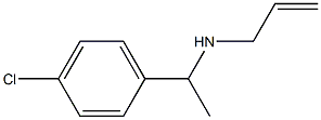 [1-(4-chlorophenyl)ethyl](prop-2-en-1-yl)amine Structure