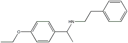 [1-(4-ethoxyphenyl)ethyl](2-phenylethyl)amine 구조식 이미지