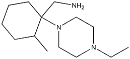 [1-(4-ethylpiperazin-1-yl)-2-methylcyclohexyl]methylamine 구조식 이미지