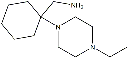 [1-(4-ethylpiperazin-1-yl)cyclohexyl]methylamine 구조식 이미지