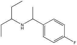 [1-(4-fluorophenyl)ethyl](pentan-3-yl)amine 구조식 이미지