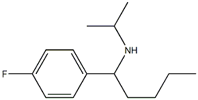 [1-(4-fluorophenyl)pentyl](propan-2-yl)amine 구조식 이미지