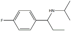 [1-(4-fluorophenyl)propyl](propan-2-yl)amine Structure