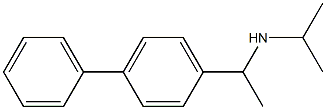 [1-(4-phenylphenyl)ethyl](propan-2-yl)amine 구조식 이미지