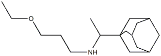 [1-(adamantan-1-yl)ethyl](3-ethoxypropyl)amine 구조식 이미지