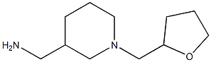 [1-(oxolan-2-ylmethyl)piperidin-3-yl]methanamine Structure