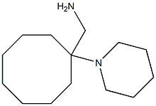 [1-(piperidin-1-yl)cyclooctyl]methanamine 구조식 이미지