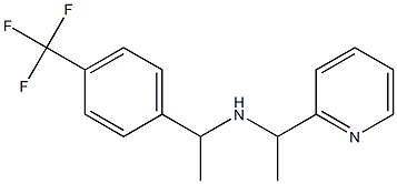 [1-(pyridin-2-yl)ethyl]({1-[4-(trifluoromethyl)phenyl]ethyl})amine 구조식 이미지