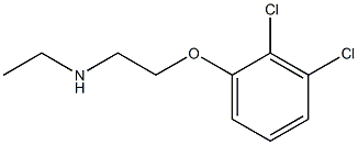 [2-(2,3-dichlorophenoxy)ethyl](ethyl)amine 구조식 이미지