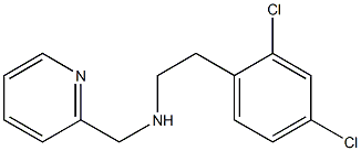 [2-(2,4-dichlorophenyl)ethyl](pyridin-2-ylmethyl)amine Structure