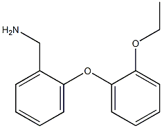 [2-(2-ethoxyphenoxy)phenyl]methanamine 구조식 이미지