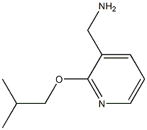 [2-(2-methylpropoxy)pyridin-3-yl]methanamine Structure