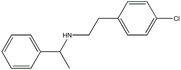 [2-(4-chlorophenyl)ethyl](1-phenylethyl)amine Structure