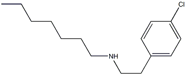 [2-(4-chlorophenyl)ethyl](heptyl)amine Structure