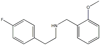 [2-(4-fluorophenyl)ethyl][(2-methoxyphenyl)methyl]amine 구조식 이미지