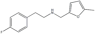 [2-(4-fluorophenyl)ethyl][(5-methylfuran-2-yl)methyl]amine 구조식 이미지