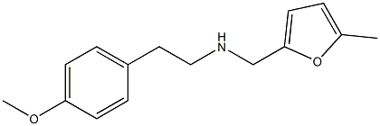 [2-(4-methoxyphenyl)ethyl][(5-methylfuran-2-yl)methyl]amine 구조식 이미지