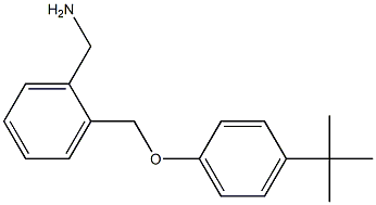 [2-(4-tert-butylphenoxymethyl)phenyl]methanamine 구조식 이미지