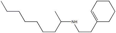 [2-(cyclohex-1-en-1-yl)ethyl](nonan-2-yl)amine Structure